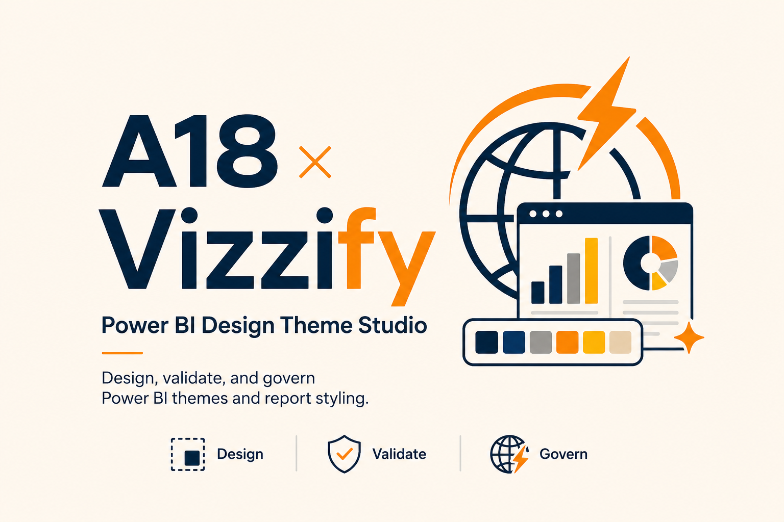 A18 × Vizzify product visual